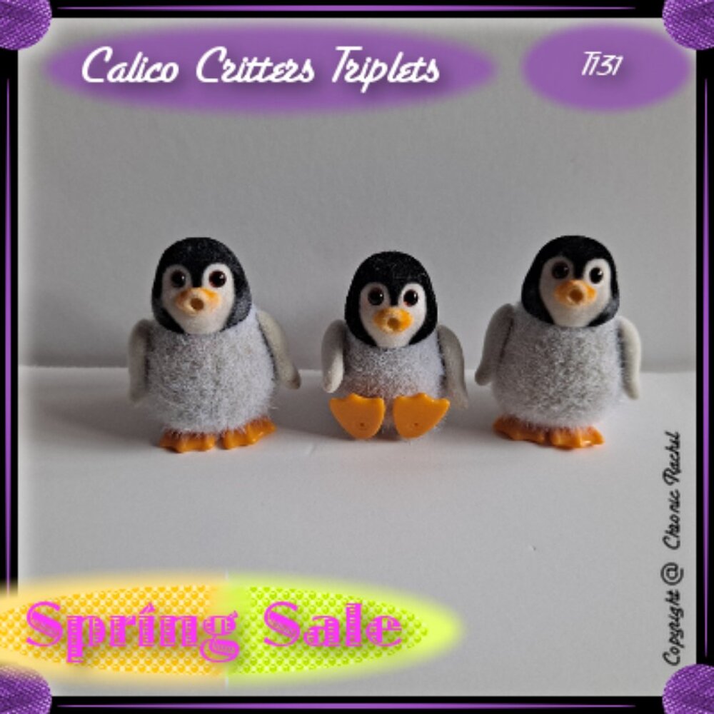 Baby Penguin Triplets